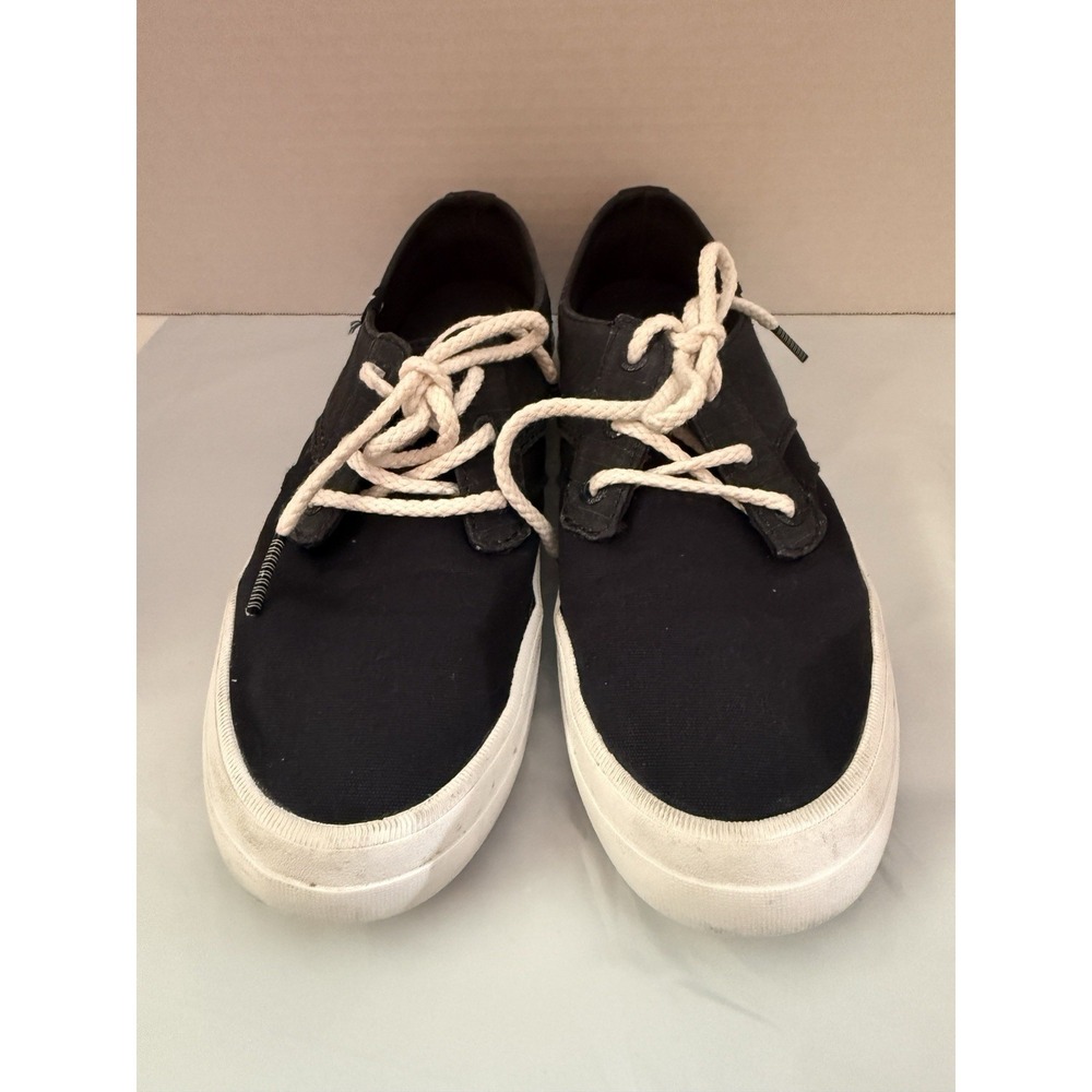 Sperry Top-Sider Navy Blue Canvas Lightweight Lace Up Sneakers STS97658